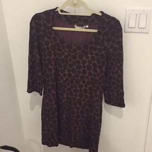 Boden tunic dress with 3/4 sleeve